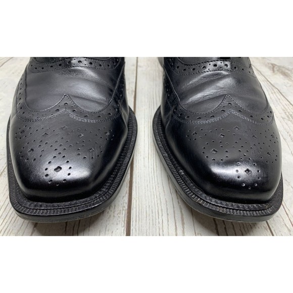 Mezlan Size 9W Wingtip Oxford Brogues Leather Lace Up Formal Shoes 29462 Used main image 11